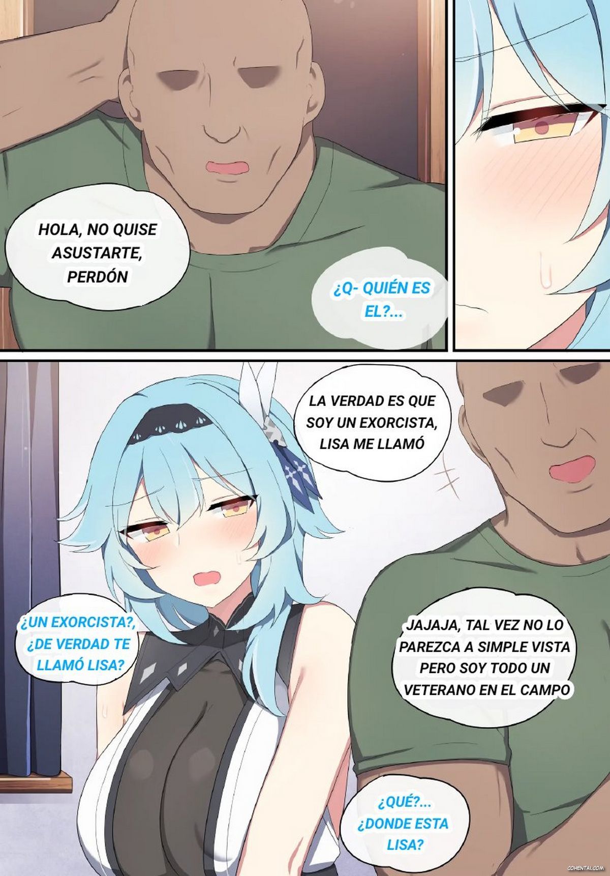 Eula (Genshin Impact) xxx comics manga porno doujin hentai español sexo 