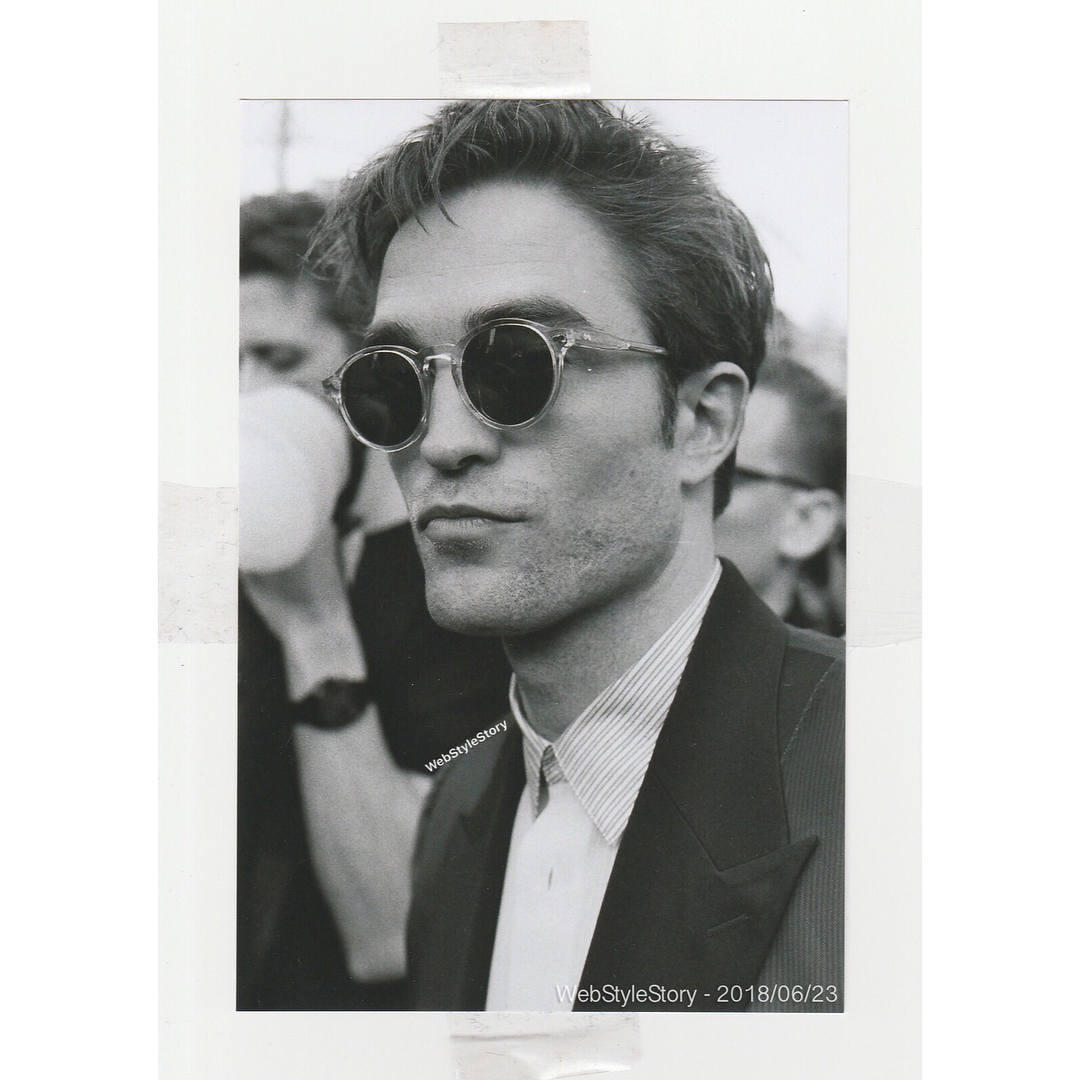 Robert Pattinson Australia » Blog Archive » SOCIAL MEDIA: WebStyleStory  Shares Better Quality Black & White Photos of Robert Pattinson at Dior  Homme Fashion Show (June 2018)