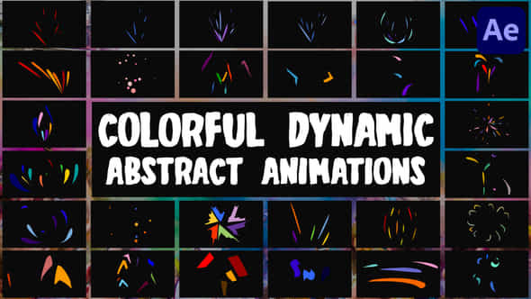 Colorful Dynamic Abstract - VideoHive 43411975