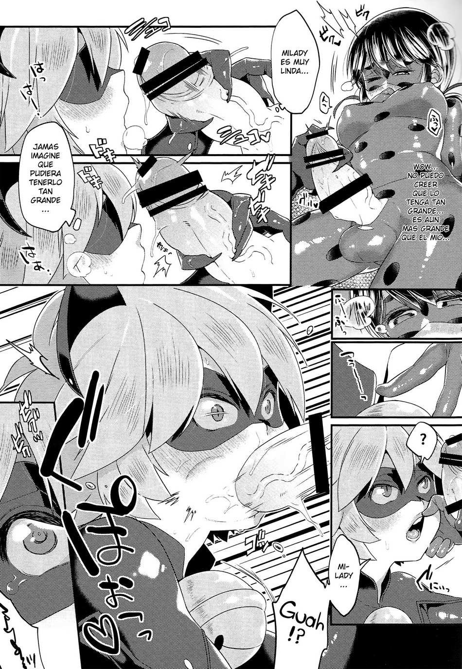 Teki no Shoi de Futanari ni sareta Ladybug ga Cat Noir no Shojo wo Ubacchau hon - 9