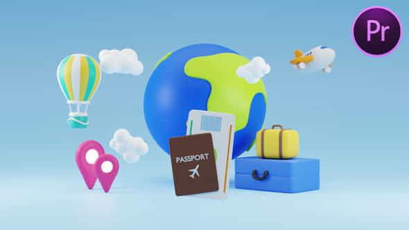 Travel Logo Reveal - VideoHive 49251267