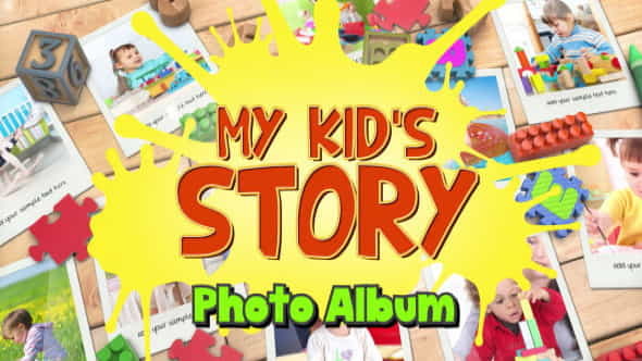 Kids Photo Album - VideoHive 12073650