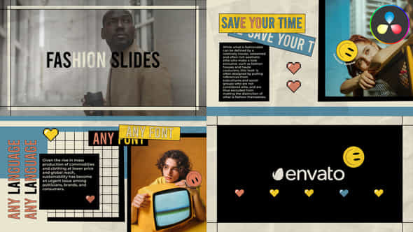 Designer Creative Scenes For Davinci Resolve - VideoHive 51690474