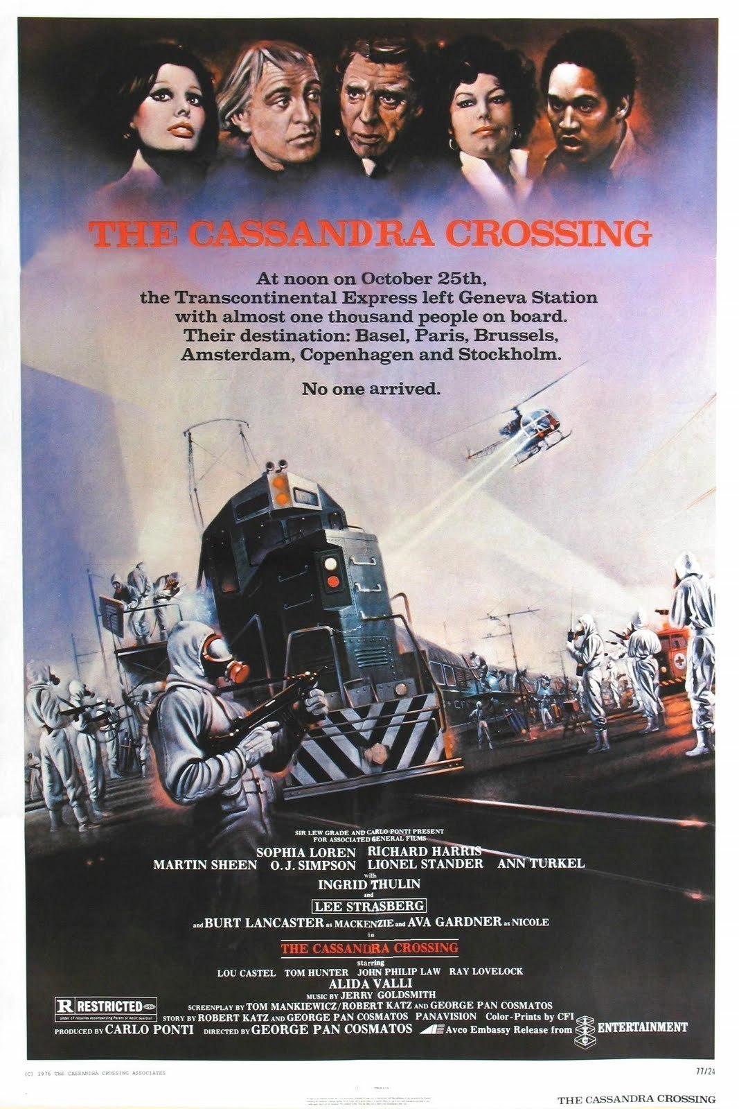 the cassandra crossing poster