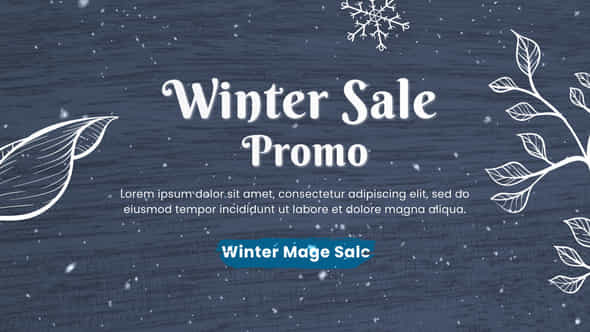 Winter Sale Promo - VideoHive 49420587