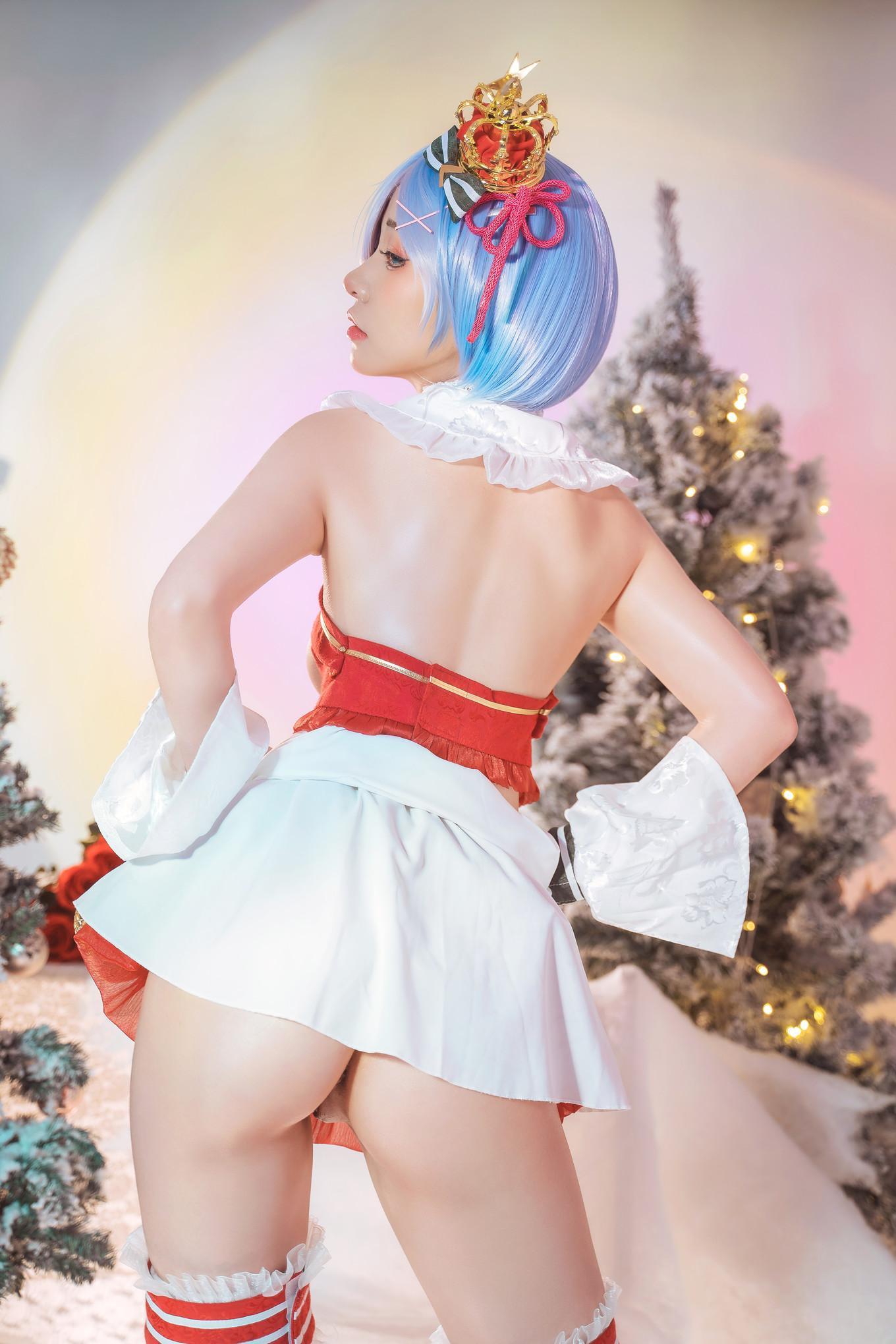 Nekokoyoshi 爆机少女喵小吉, 写真集 Christmas Begins(9)