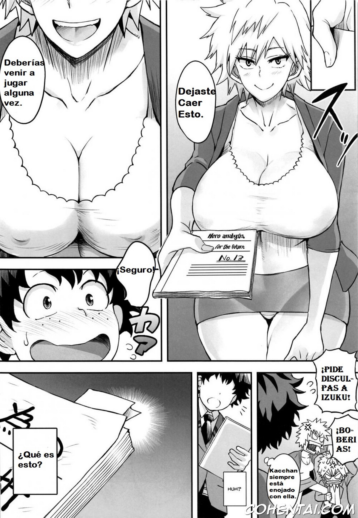 Bakumama!! (Boku no Hero Academia) xxx comics manga porno doujin hentai español sexo 