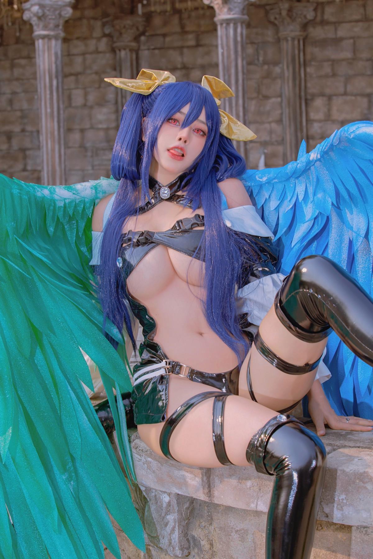 Cosplay 日本性感萝莉Byoru Dizzy Guilty Gear(5)