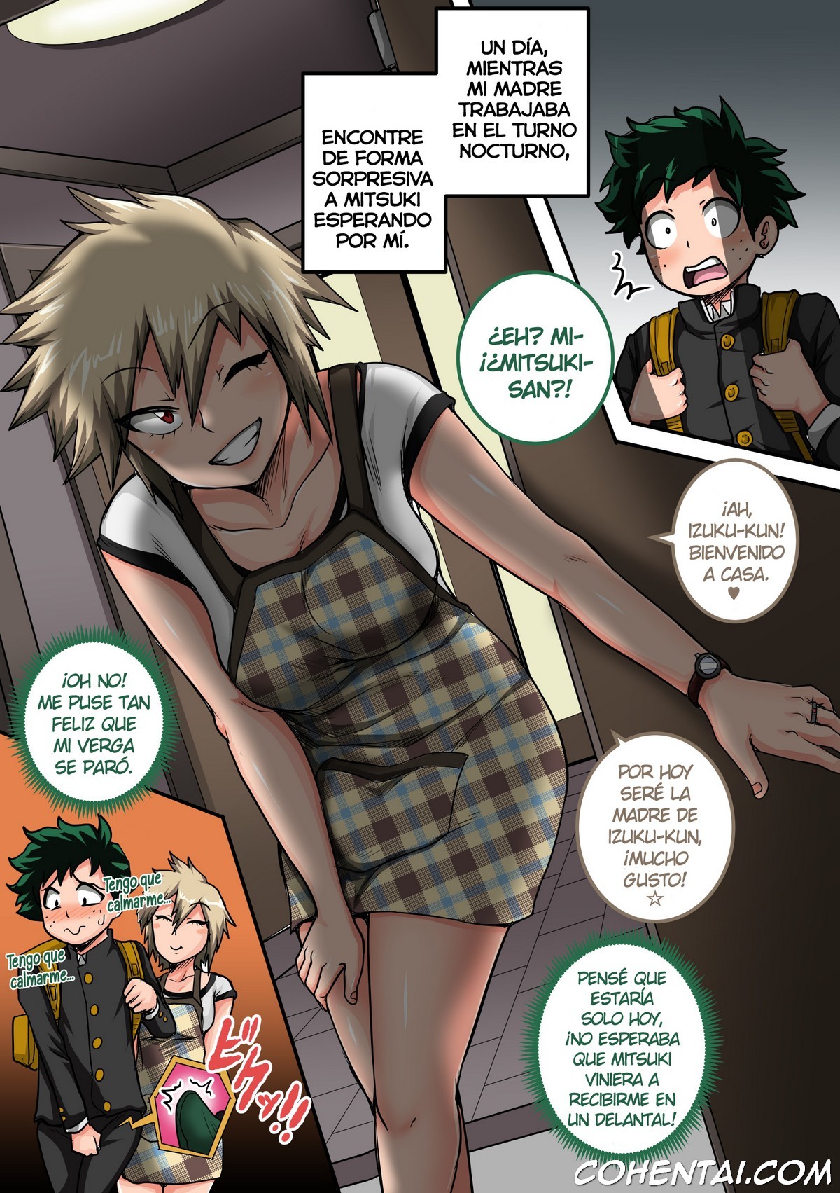 Bakugou Mama Rakugaki 1-15 (Boku no Hero Academia) xxx comics manga porno doujin hentai español sexo 