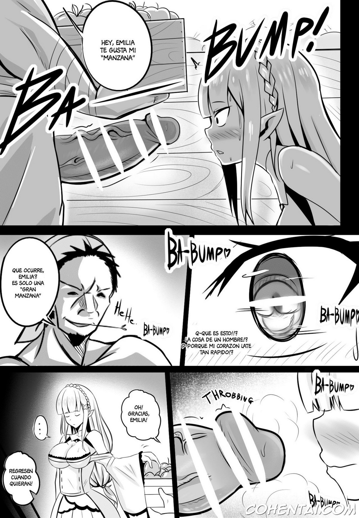 B-Trayal 14 (Re:Zero kara Hajimeru Isekai Seikatsu) xxx comics manga porno doujin hentai español sexo 