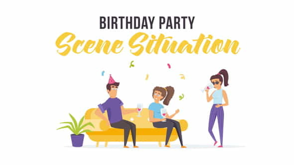 Birthday party - Scene Situation - VideoHive 27608466
