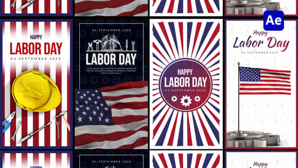 Labor Day Stories - VideoHive 47645202