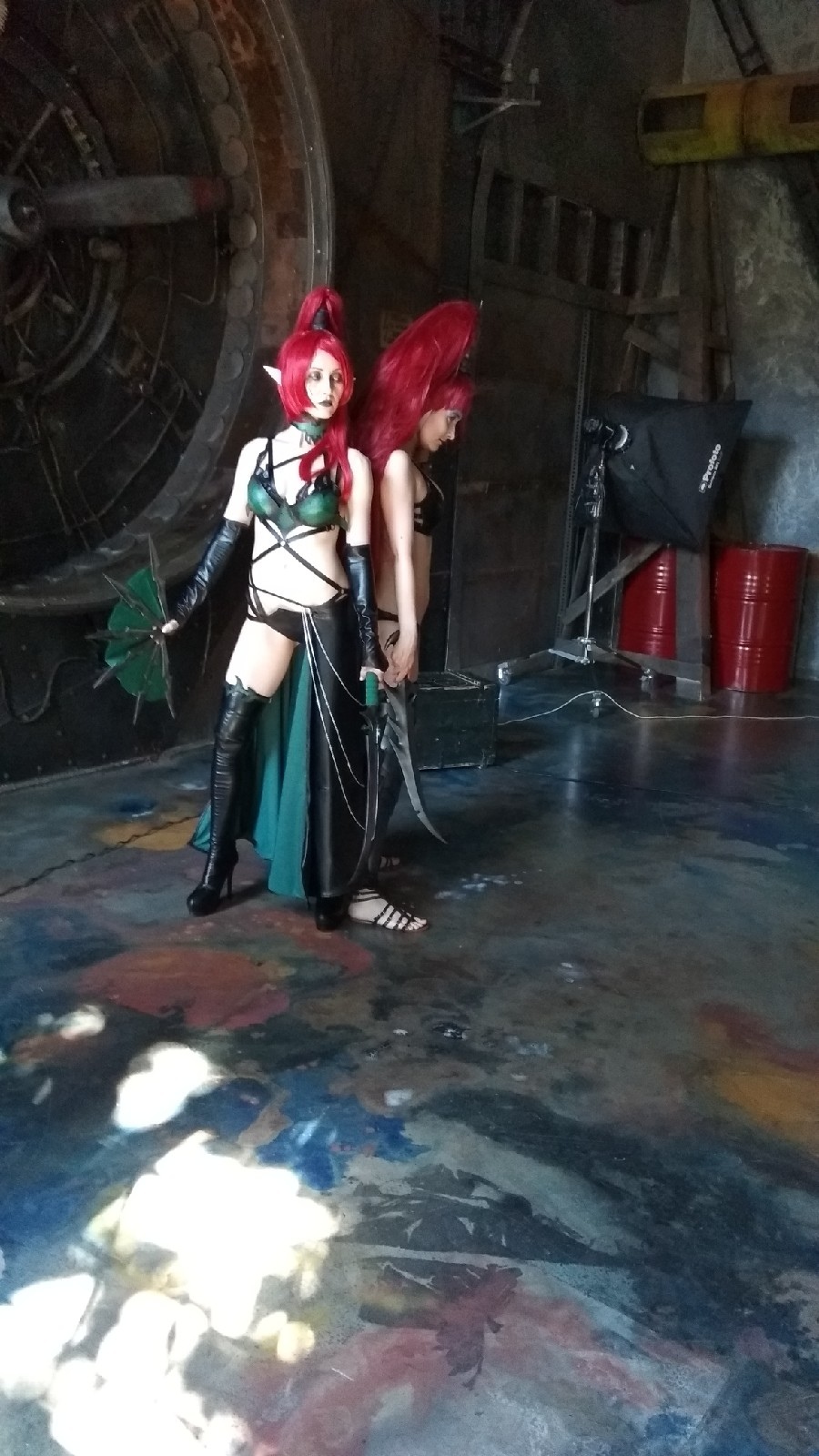 Shiera13 & Mechanical Vampire - Warhammer 40K Lelith Hesperax & Lady Aurelia Malys