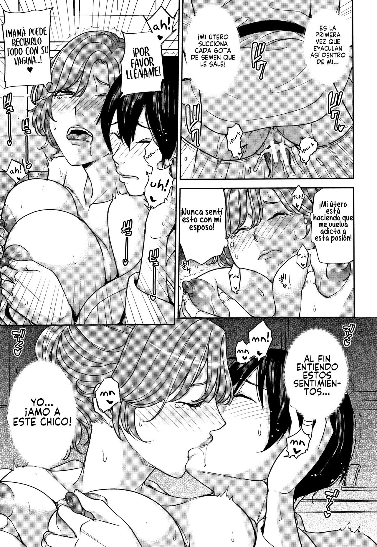 [Maimu Maimu] Kanojo no Mama to Deaikei de...  [Spanish] [Vanilla Sweet Scans]