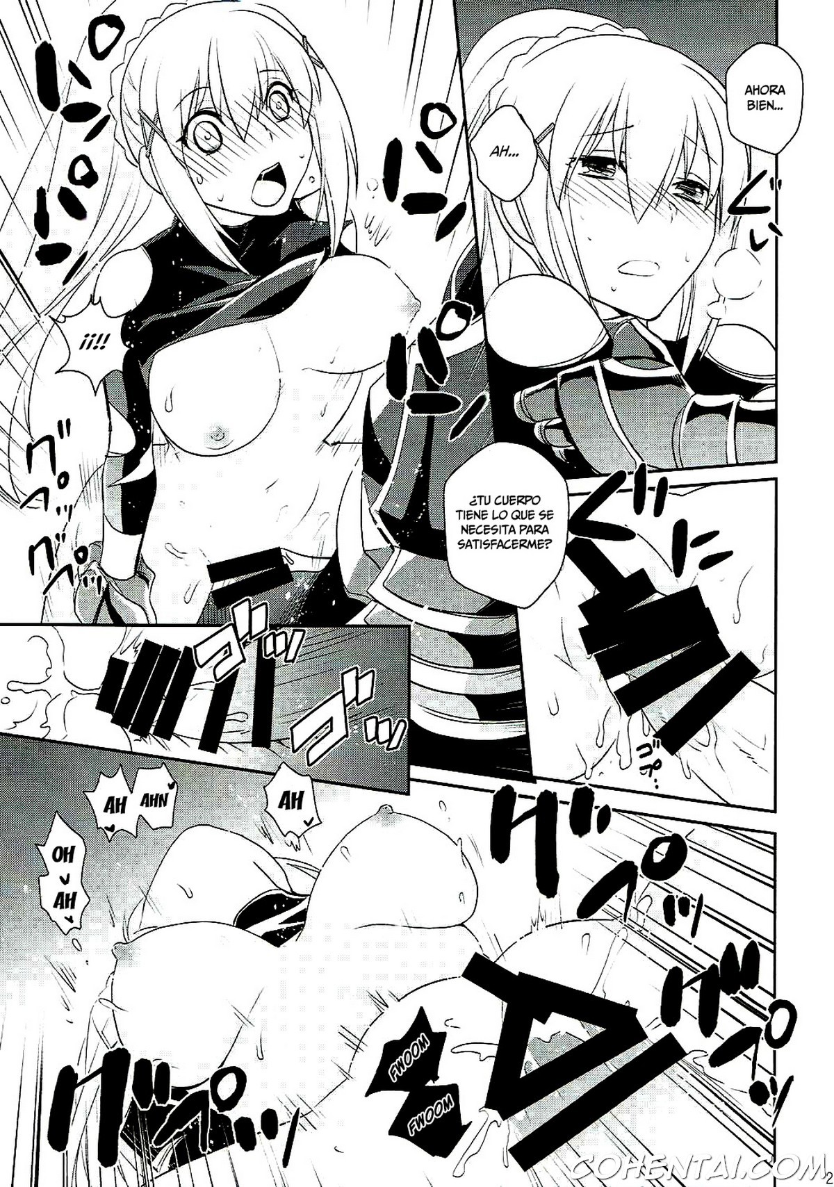 Kono Uruwashii Onna Kishi ni Oshioki o! (Kono Subarashii Sekai ni Syukufuku o!) xxx comics manga porno doujin hentai español sexo 