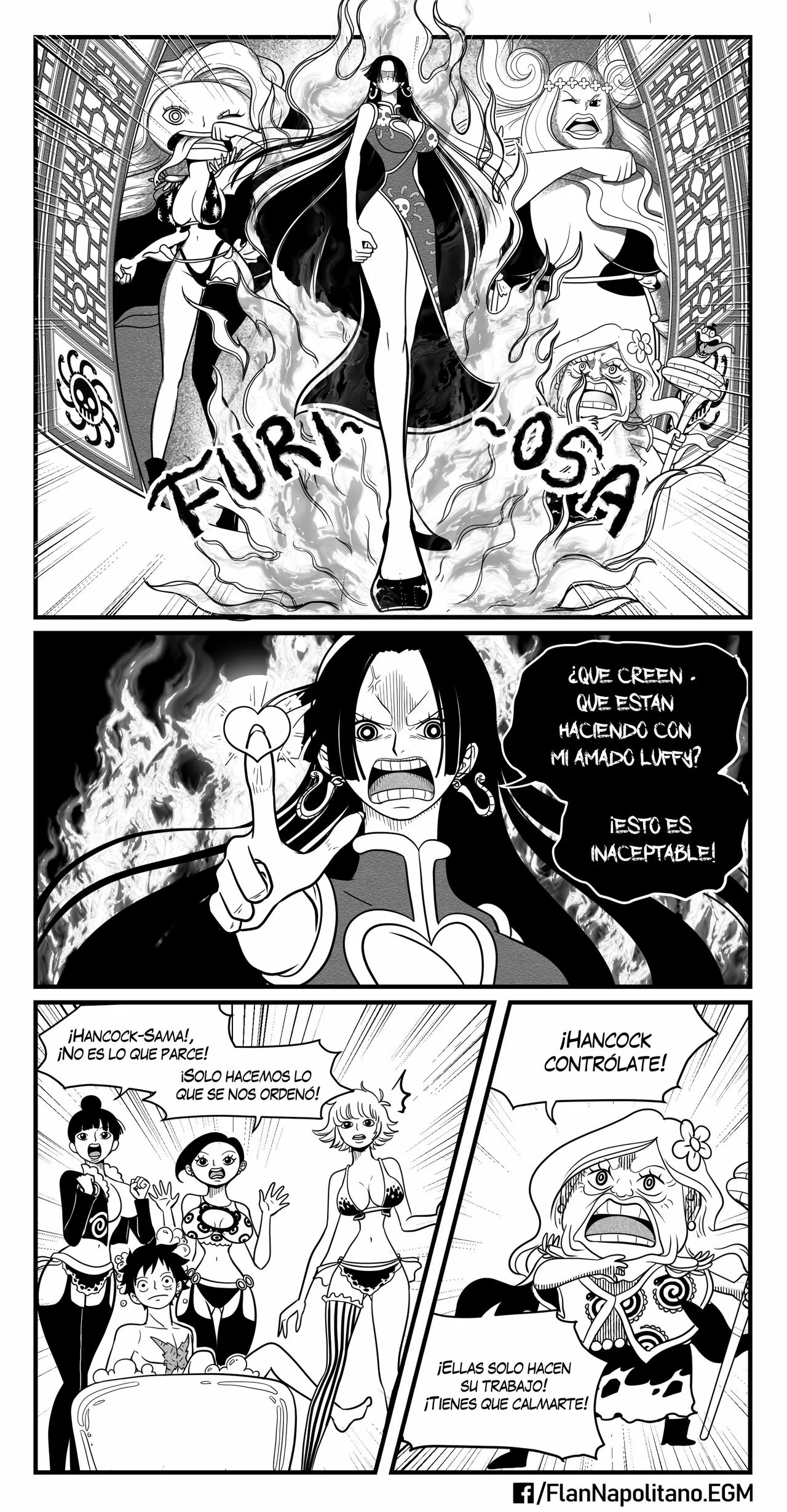 Flan Napolitano - Hancock x Luffy Parte 1 - ElizaGM - 6