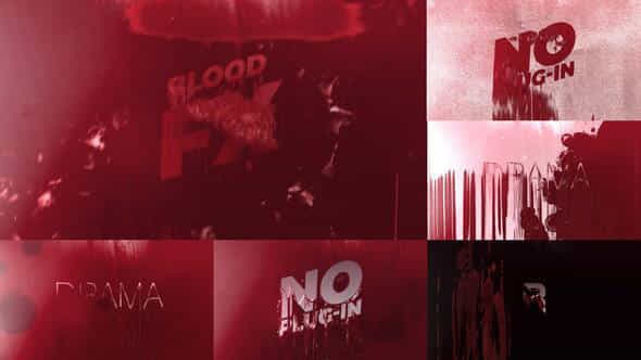 Blood Fx Pack For After Effects - VideoHive 53305218