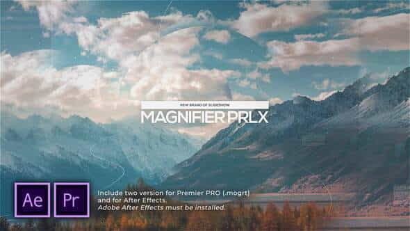 Magnifier Parallax Slideshow - VideoHive 30265424