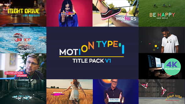 Motion Type - Titles Pack - VideoHive 20825273