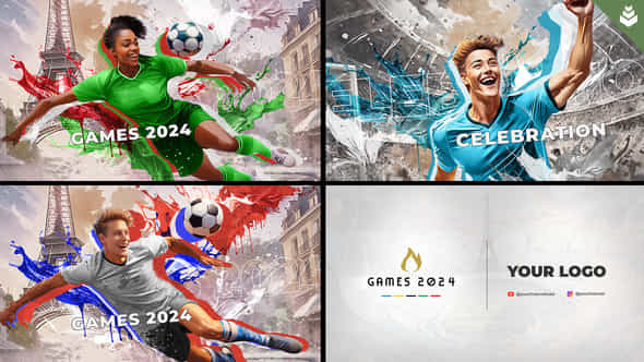 Games 2024 Soccer - VideoHive 52010412