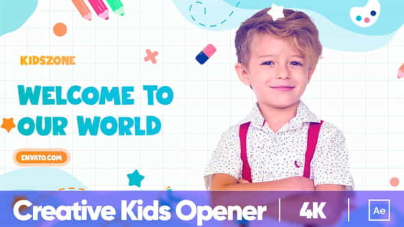 Creative Kids Opener - VideoHive 36300997