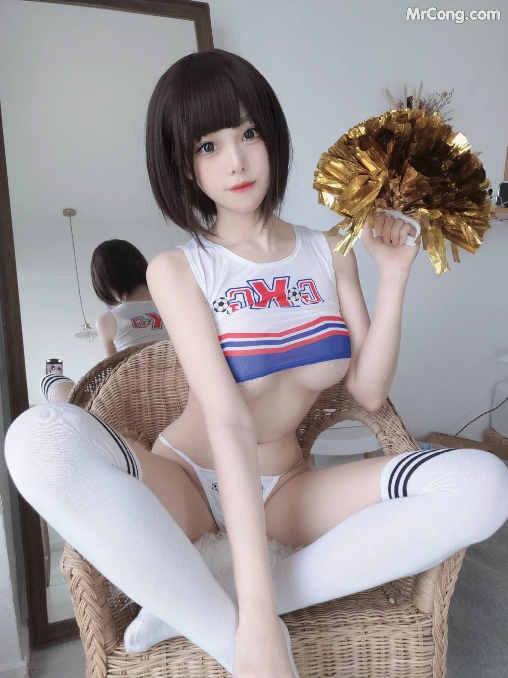 Coser@蜜汁猫裘 Vol.097: 足球宝贝 (37 photos )(30)