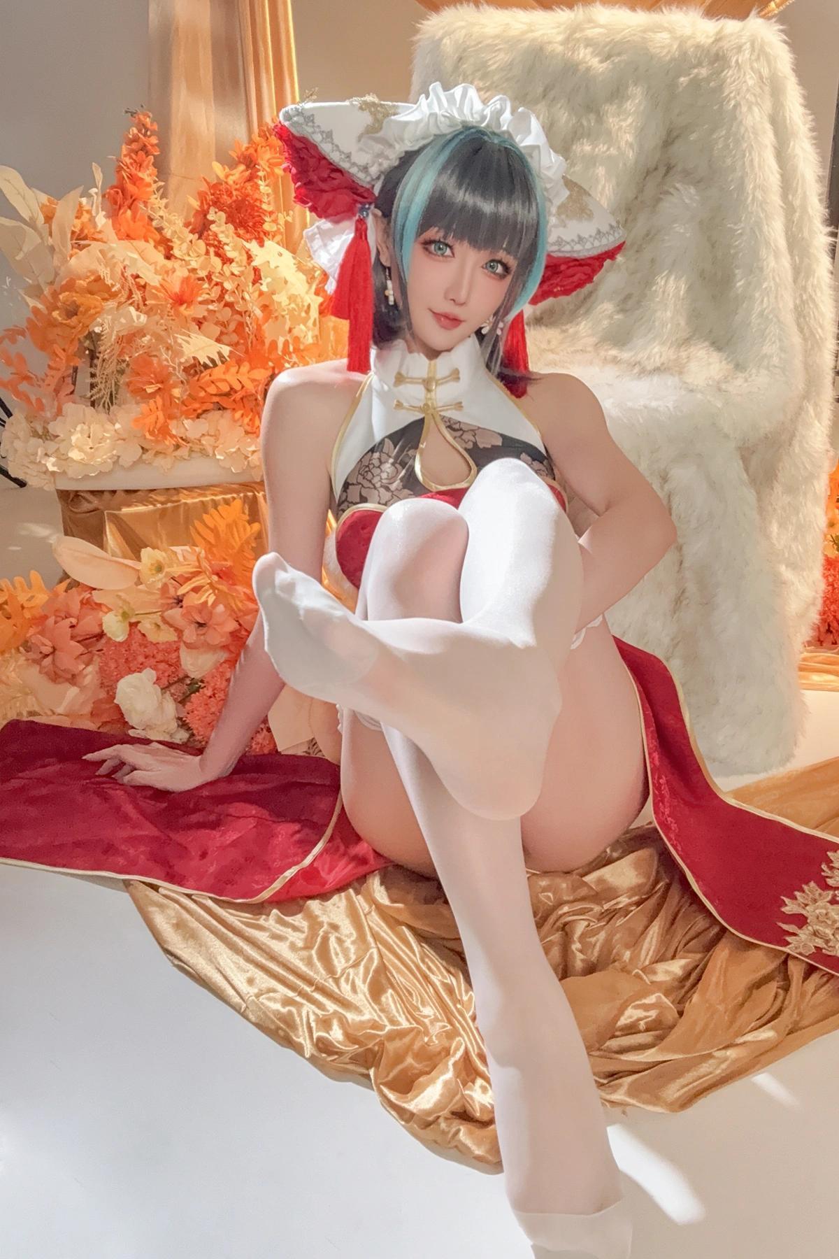 Cosplay 星之迟迟Hoshilily – 碧蓝航线柴郡(43)