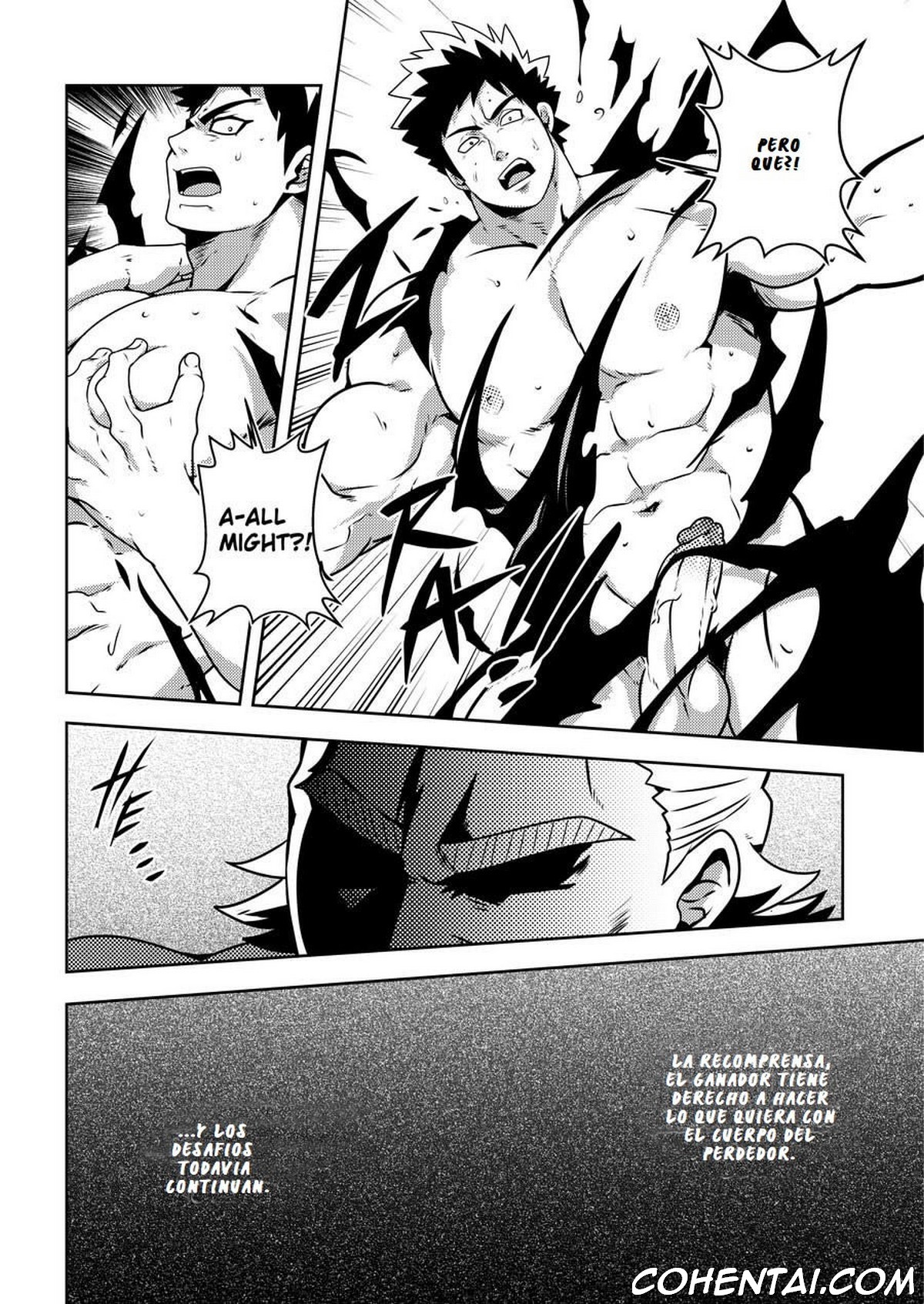 BURST OUT!! (Boku no Hero Academia) xxx comics manga porno doujin hentai español sexo 