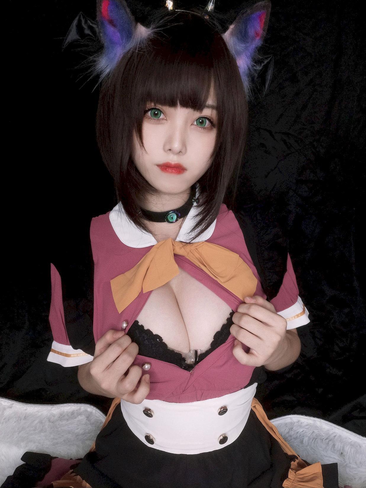 [福利女神cosplay] 萌系小姐姐蜜汁猫裘 - 万圣节/27P(20)