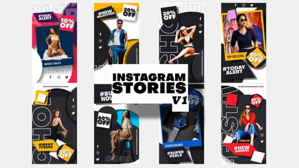 Fashion Sale Instagram Stories - VideoHive 29687099