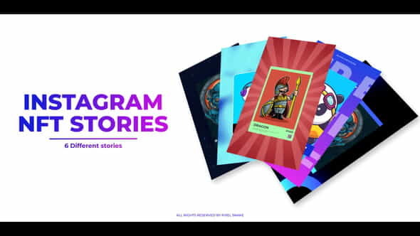 NFT Instagram Stories - VideoHive 36229080