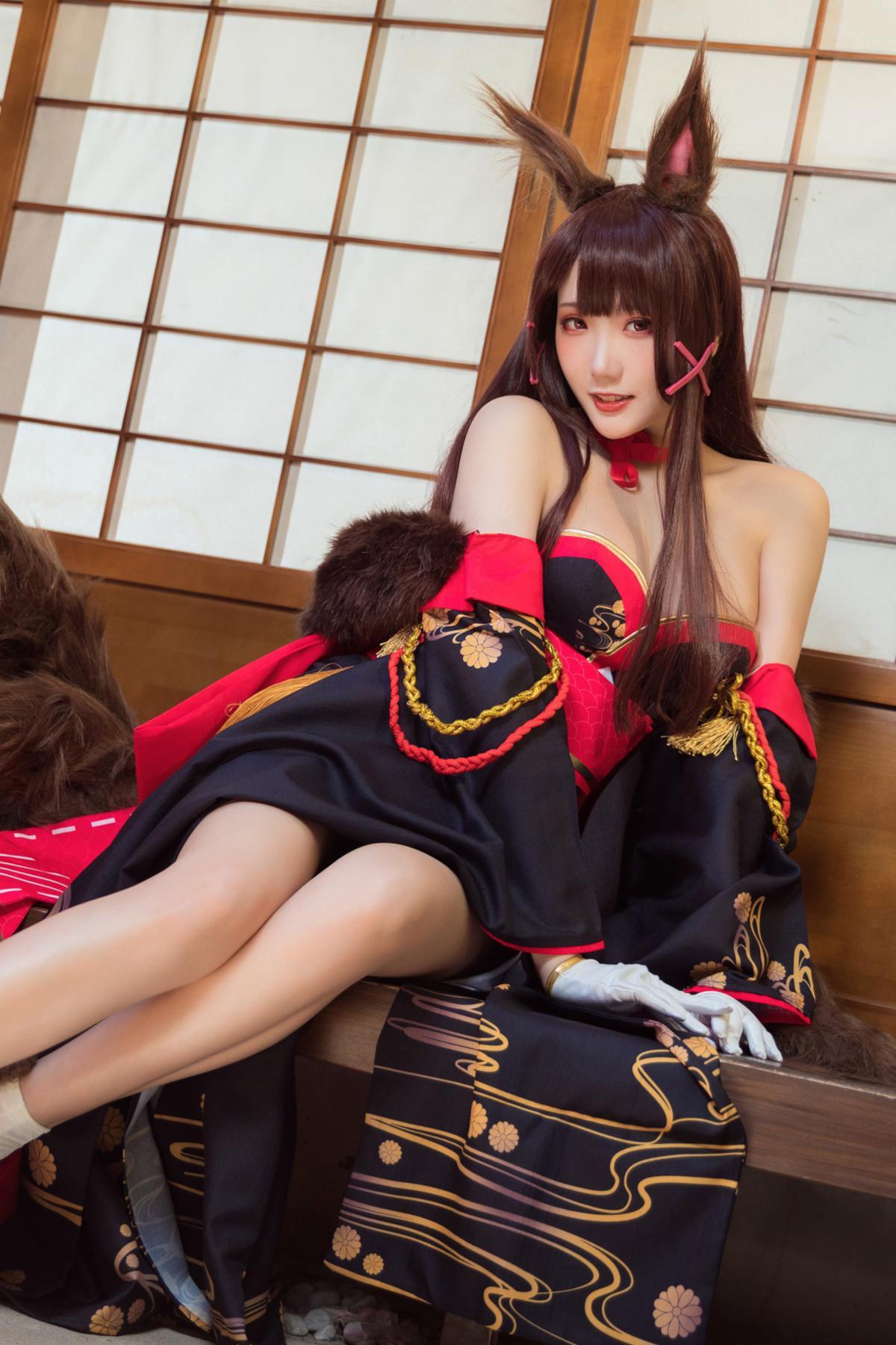 Cosplay 瓜希酱 赤城 Akagi(25)