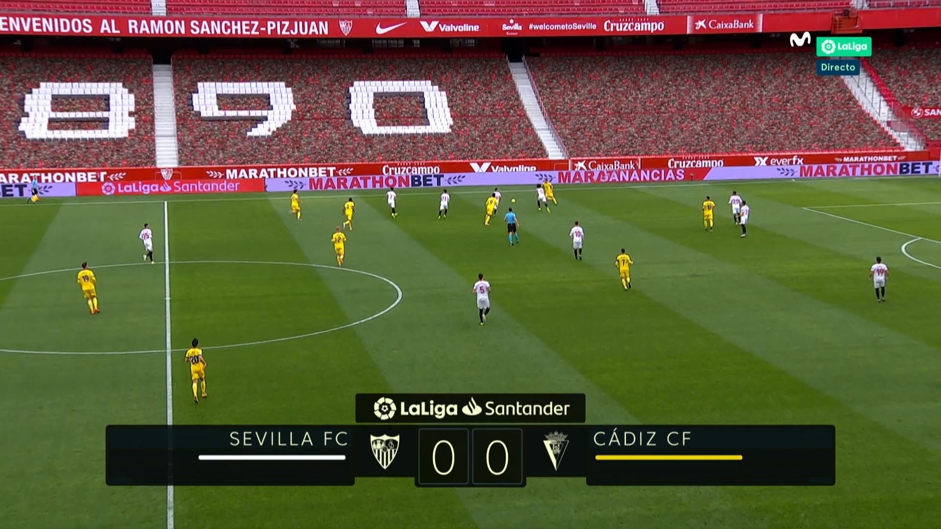 La Liga 20/21 J20 - Sevilla vs Cádiz - 23/01/2021