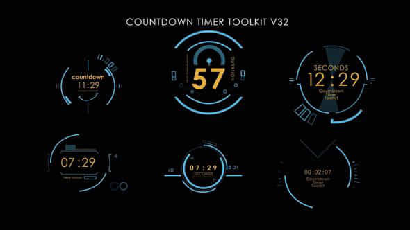 Countdown Timer Toolkit V32 - VideoHive 52691136
