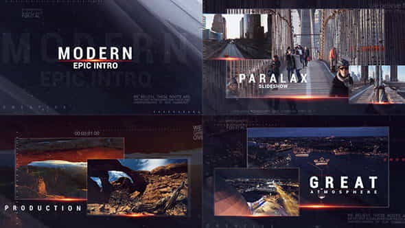 Modern Epic Intro - VideoHive 12491330