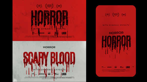 Horror Cinematic Title - VideoHive 59619895