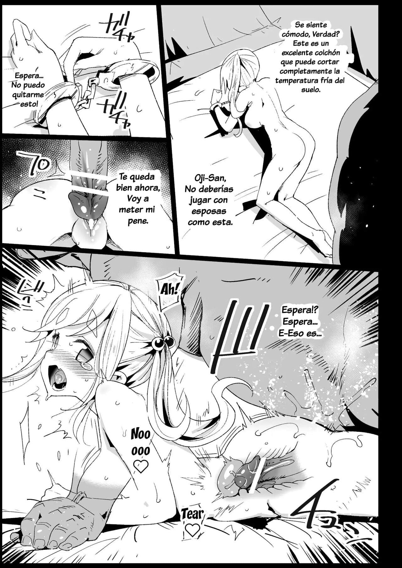 [Eromazun (Ma-kurou)] Kyousei Enkou 2 ~Kuro Gal JK o Kane de Dakitai~ (Yuru Camp) [Spanish] [Digital]