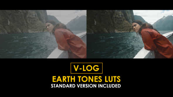 Vlog Earth Tones And Standard Color Luts - VideoHive 51443675