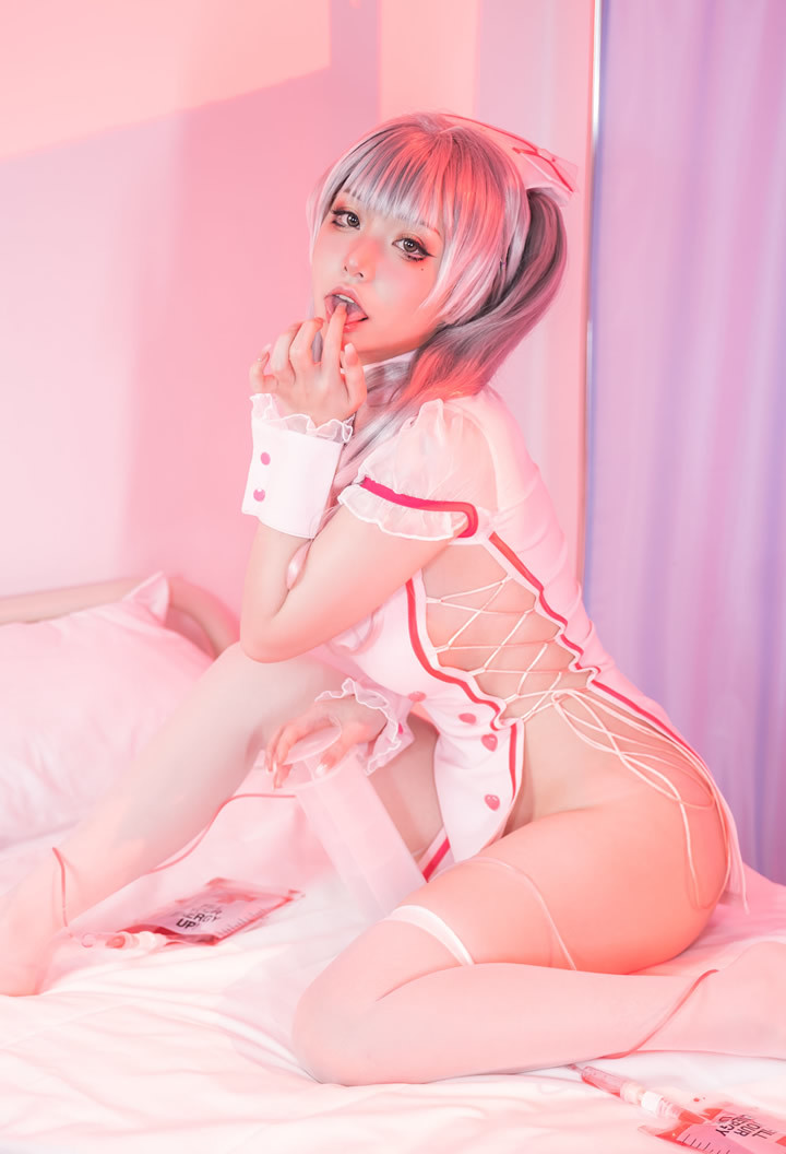 Girl Meow Xiaoji -Pink Nurses 16