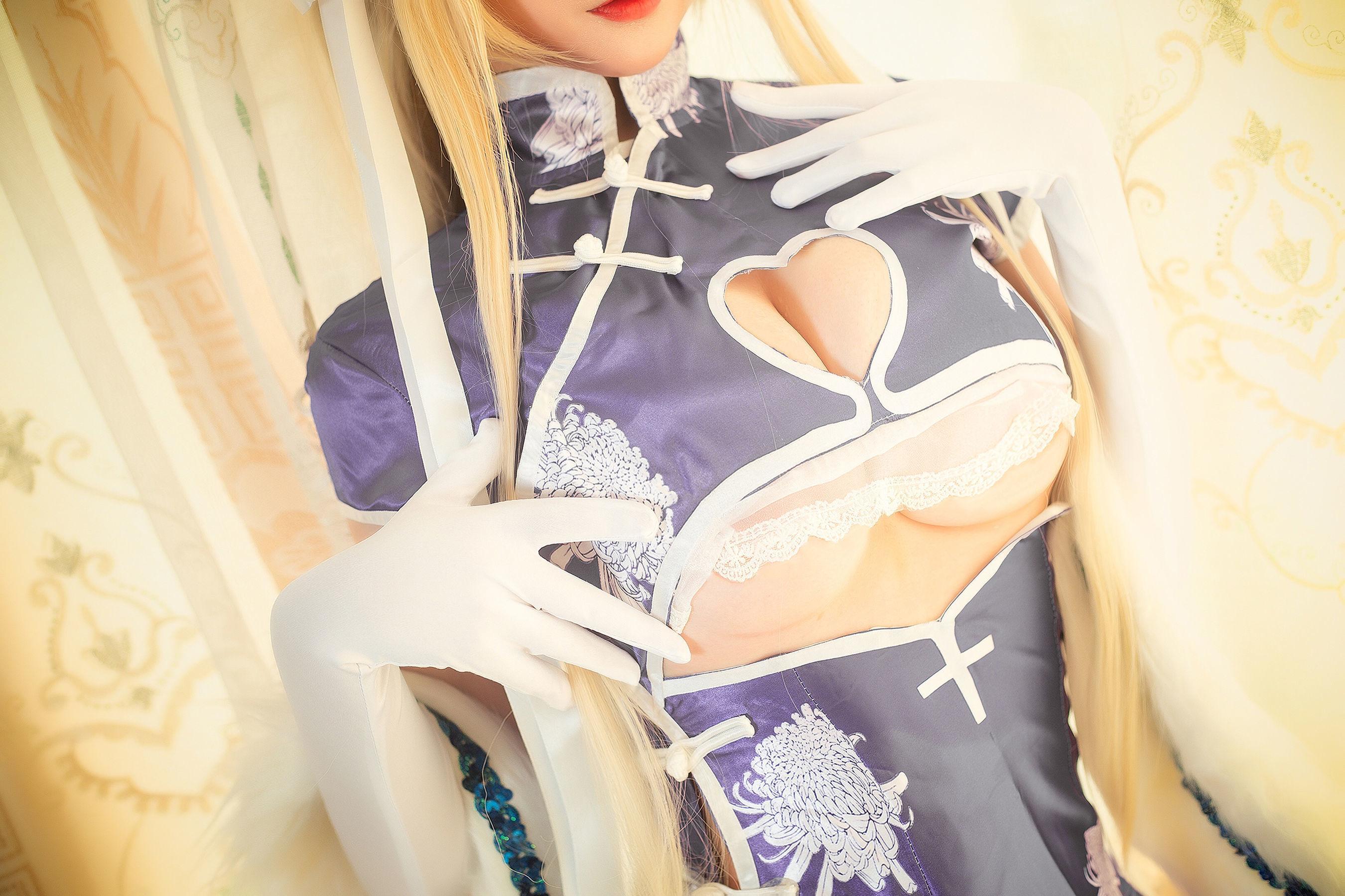 [网红COSER] 高颜值coser念念_D – 半人马旗袍 写真集(20)