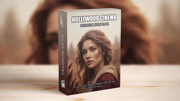 Hollywood Aesthetic Film Look Cinematic Luts Pack - VideoHive 49883416