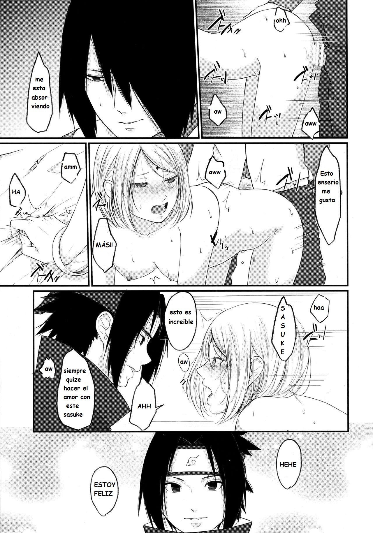 El Joven Sasuke y La Adulta Sakura - 18