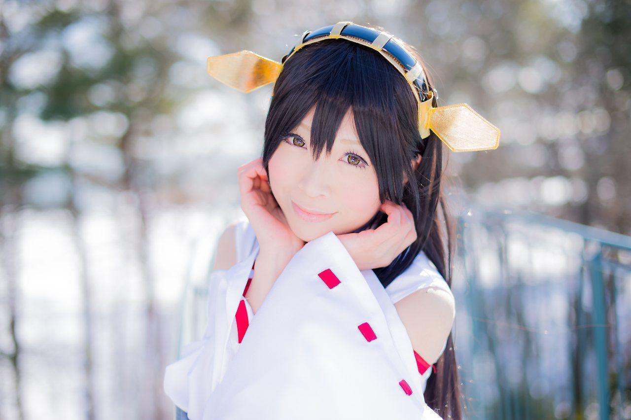 真白ゆき (Mashiro Yuki) 《Kantai Collection》Haruna 写真集(50)