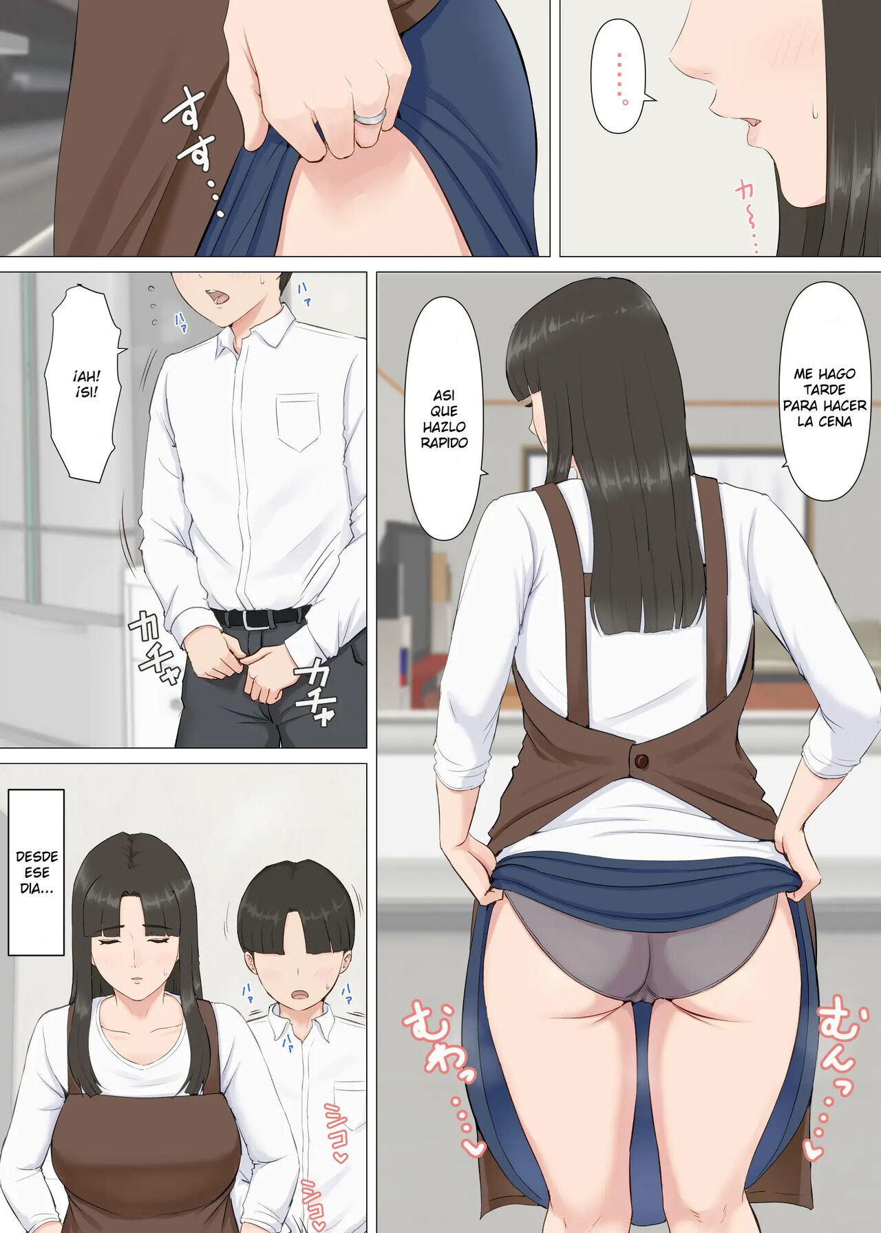 [Horsetail] Kazu-kun to mama [Spanish][SrTraduc]