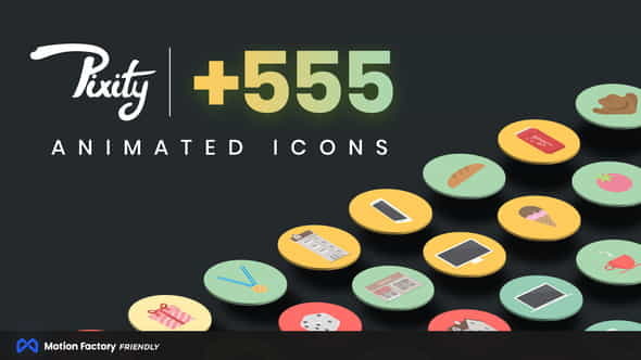 Pixity Animated Icons for Premiere Pro | Miscellaneous - VideoHive 22800004