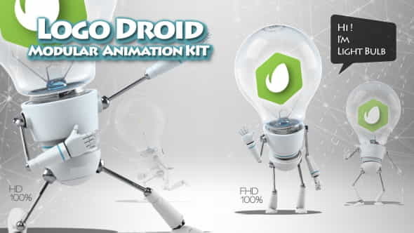 Logo Droid Modular Animation Kit - VideoHive 20344870