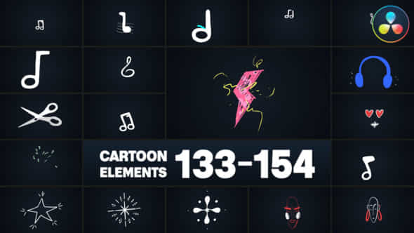 Cartoon Elements - VideoHive 48475347