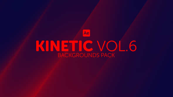 Kinetic Backgrounds 6 - VideoHive 53957757