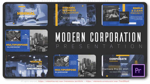 Modern Corporation Presentation - VideoHive 45080608