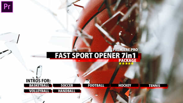 Fast Sport Ball - VideoHive 38715469